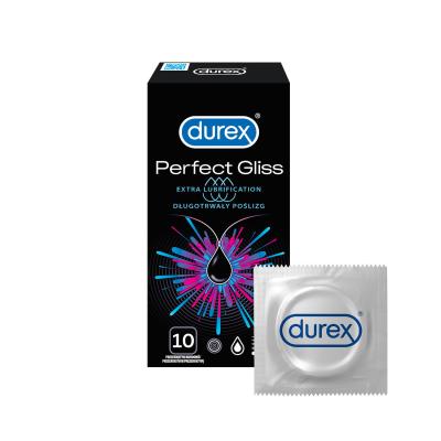 Durex Perfect Gliss Презерватив за мъже Комплект