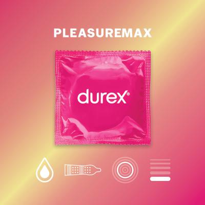 Durex Pleasuremax Презерватив за мъже Комплект