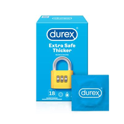 Durex Extra Safe Thicker Презерватив за мъже Комплект