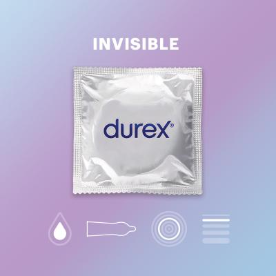 Durex Invisible Презерватив за мъже Комплект