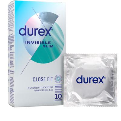 Durex Invisible Slim Презерватив за мъже Комплект