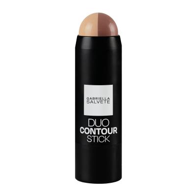 Gabriella Salvete Duo Contour Stick Хайлайтър за жени 7,6 g Нюанс 02