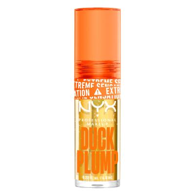 NYX Professional Makeup Duck Plump Блясък за устни за жени 7 ml Нюанс 01 Clearly Spicy