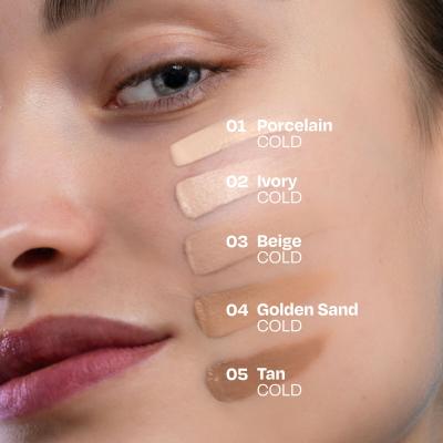 Gabriella Salvete Soulmatte Hyaluronic Foundation Фон дьо тен за жени 30 ml Нюанс 01C Porcelain Cold