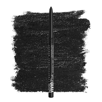 NYX Professional Makeup Vivid Rich Mechanical Liner Молив за очи за жени 0,28 g Нюанс 16 Always Onyx