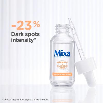 Mixa Vitamin C + Glycolic Acid Anti-Dark Spot Serum Серум за лице за жени 30 ml