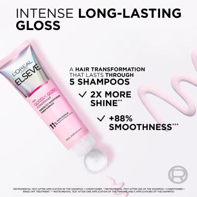 L&#039;Oréal Paris Elseve Glycolic Gloss Conditioner Балсам за коса за жени 150 ml