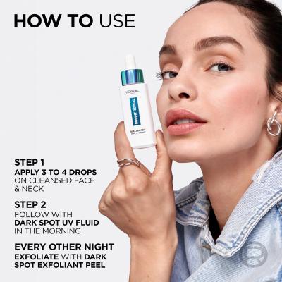 L&#039;Oréal Paris Bright Reveal Niacinamide Dark Spot Serum Серум за лице 30 ml