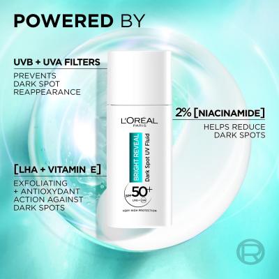 L&#039;Oréal Paris Bright Reveal Dark Spot UV Fluid SPF50+ Дневен крем за лице 50 ml