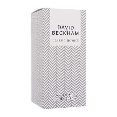 David Beckham Classic Homme Eau de Toilette за мъже 100 ml увредена кутия