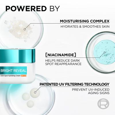 L&#039;Oréal Paris Bright Reveal Dark Spot Hydrating Cream SPF50 Дневен крем за лице 50 ml