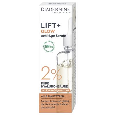 Diadermine Lift+ Glow Anti-Age Serum Серум за лице за жени 30 ml