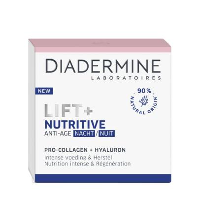 Diadermine Lift+ Nutri-Lifting Anti-Age Night Cream Нощен крем за лице за жени 50 ml