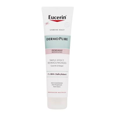 Eucerin DermoPure Triple Effect Cleansing Gel Почистващ гел за жени 150 ml