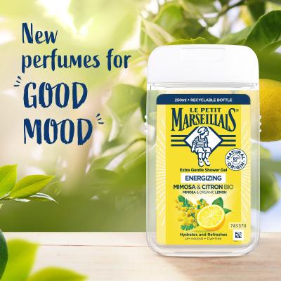 Le Petit Marseillais Extra Gentle Shower Gel Mimosa &amp; Bio Lemon Душ гел 250 ml