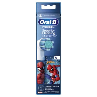 Oral-B Kids Brush Heads Spider-Man Сменяема глава за деца Комплект