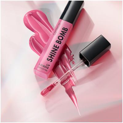 Catrice Shine Bomb Lip Lacquer Червило за жени 3 ml Нюанс 060 Pinky Promise