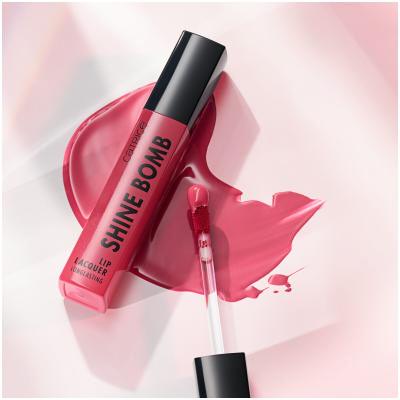 Catrice Shine Bomb Lip Lacquer Червило за жени 3 ml Нюанс 050 Feelin Berry Special