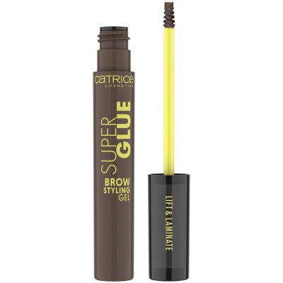 Catrice Super Glue Brow Styling Gel Гел и помада за вежди за жени 4 ml Нюанс 030 Deep Brown