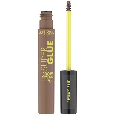 Catrice Super Glue Brow Styling Gel Гел и помада за вежди за жени 4 ml Нюанс 020 Light Brown