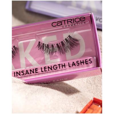 Catrice Faked Insane Length Lashes Изкуствени мигли за жени 1 бр Нюанс Black