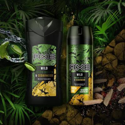 Axe Wild Mojito &amp; Cedarwood Душ гел за мъже 400 ml