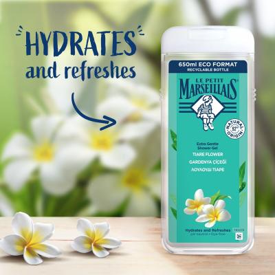 Le Petit Marseillais Extra Gentle Shower Gel Tiaré Flower Душ гел 650 ml