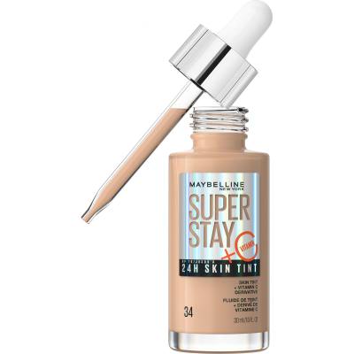 Maybelline Superstay 24H Skin Tint + Vitamin C Фон дьо тен за жени 30 ml Нюанс 34