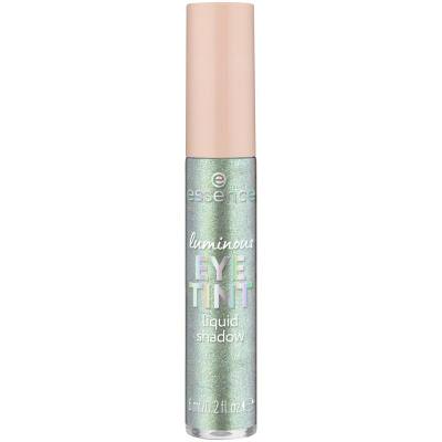 Essence Luminous Eye Tint Liquid Shadow Сенки за очи за жени 6 ml Нюанс 06 Sparkly Jade