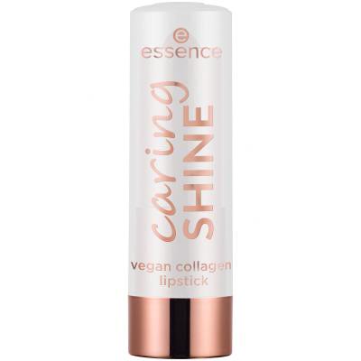 Essence Caring Shine Vegan Collagen Lipstick Червило за жени 3,5 g Нюанс 207 My Passion