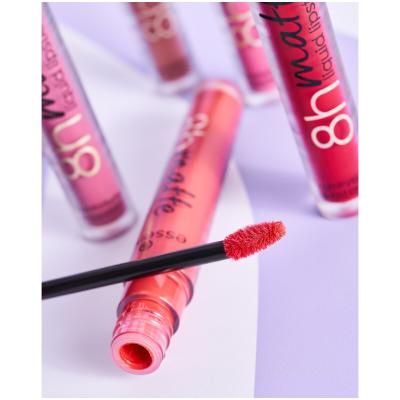 Essence 8h Matte Liquid Lipstick Червило за жени 2,5 ml Нюанс 09 Fiery Red