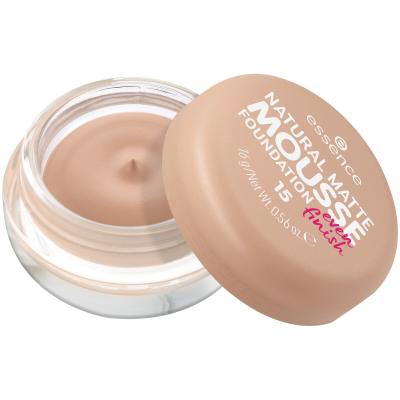 Essence Natural Matte Mousse Фон дьо тен за жени 16 g Нюанс 15