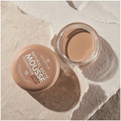 Essence Natural Matte Mousse Фон дьо тен за жени 16 g Нюанс 15