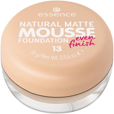 Essence Natural Matte Mousse Фон дьо тен за жени 16 g Нюанс 13