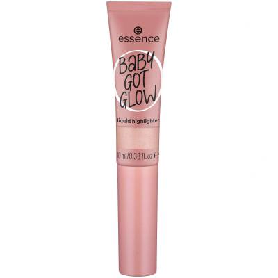 Essence Baby Got Glow Liquid Highlighter Хайлайтър за жени 10 ml Нюанс 20 Rose And Shine