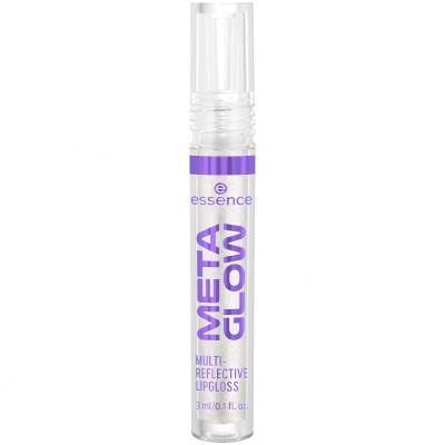 Essence Meta Glow Multi-Reflective Блясък за устни за жени 3 ml Нюанс 01 Cyber Space