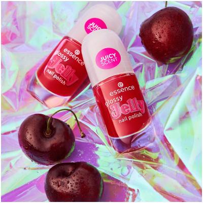 Essence Glossy Jelly Лак за нокти за жени 8 ml Нюанс 02 Candy Gloss