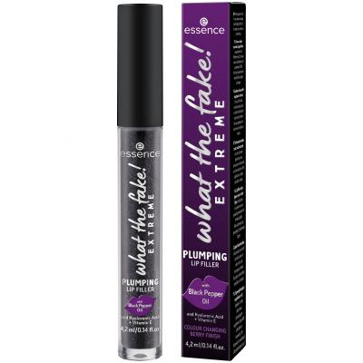 Essence What The Fake! Extreme Plumping Lip Filler Блясък за устни за жени 4,2 ml Нюанс 03 Pepper Me Up!