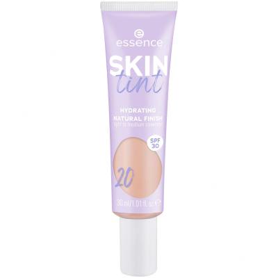 Essence Skin Tint Hydrating Natural Finish SPF30 Фон дьо тен за жени 30 ml Нюанс 20