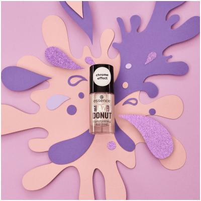 Essence Glazed Donut Transforming Top Coat Лак за нокти за жени 8 ml