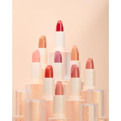 Makeup Revolution London Lip Allure Soft Satin Lipstick Червило за жени 3,2 g Нюанс Brunch Pink Nude