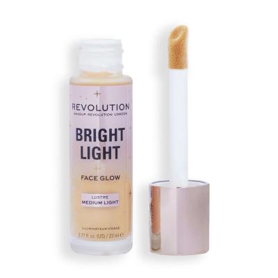 Makeup Revolution London Bright Light Face Glow Фон дьо тен за жени 23 ml Нюанс Lustre Medium Light