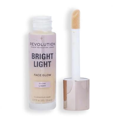 Makeup Revolution London Bright Light Face Glow Фон дьо тен за жени 23 ml Нюанс Gleam Light