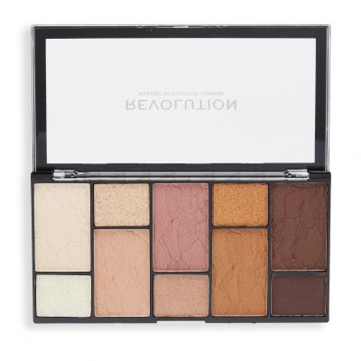 Makeup Revolution London Reloaded Dimension Eyeshadow Palette Сенки за очи за жени 24,5 g Нюанс Neutral Charm