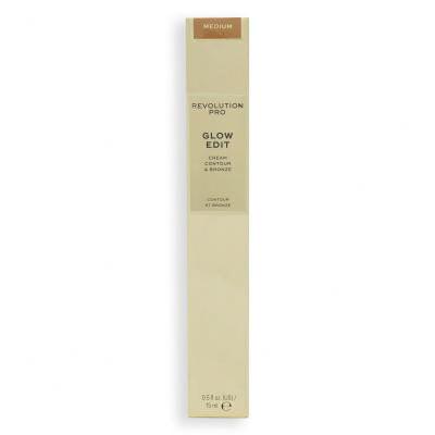 Revolution Pro Glow Edit Cream Contour &amp; Bronze Коректор за жени 15 ml Нюанс Medium