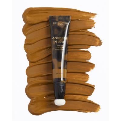 Revolution Pro Glow Edit Cream Contour &amp; Bronze Коректор за жени 15 ml Нюанс Medium