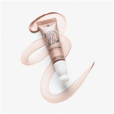 Essence Baby Got Glow Liquid Highlighter Хайлайтър за жени 10 ml Нюанс 10 Sassy In Silk