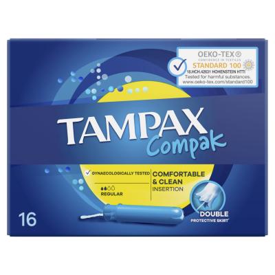 Tampax Compak Regular Тампон за жени Комплект