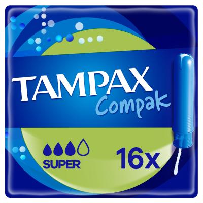 Tampax Compak Super Тампон за жени Комплект