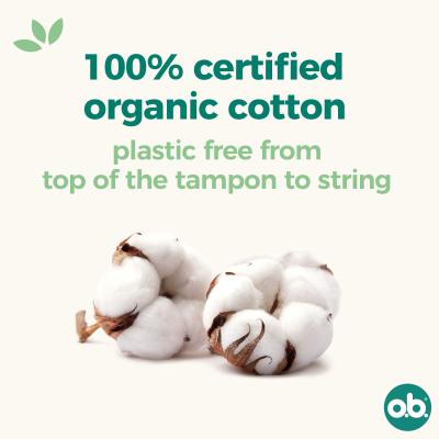 o.b. Organic Normal Тампон за жени Комплект